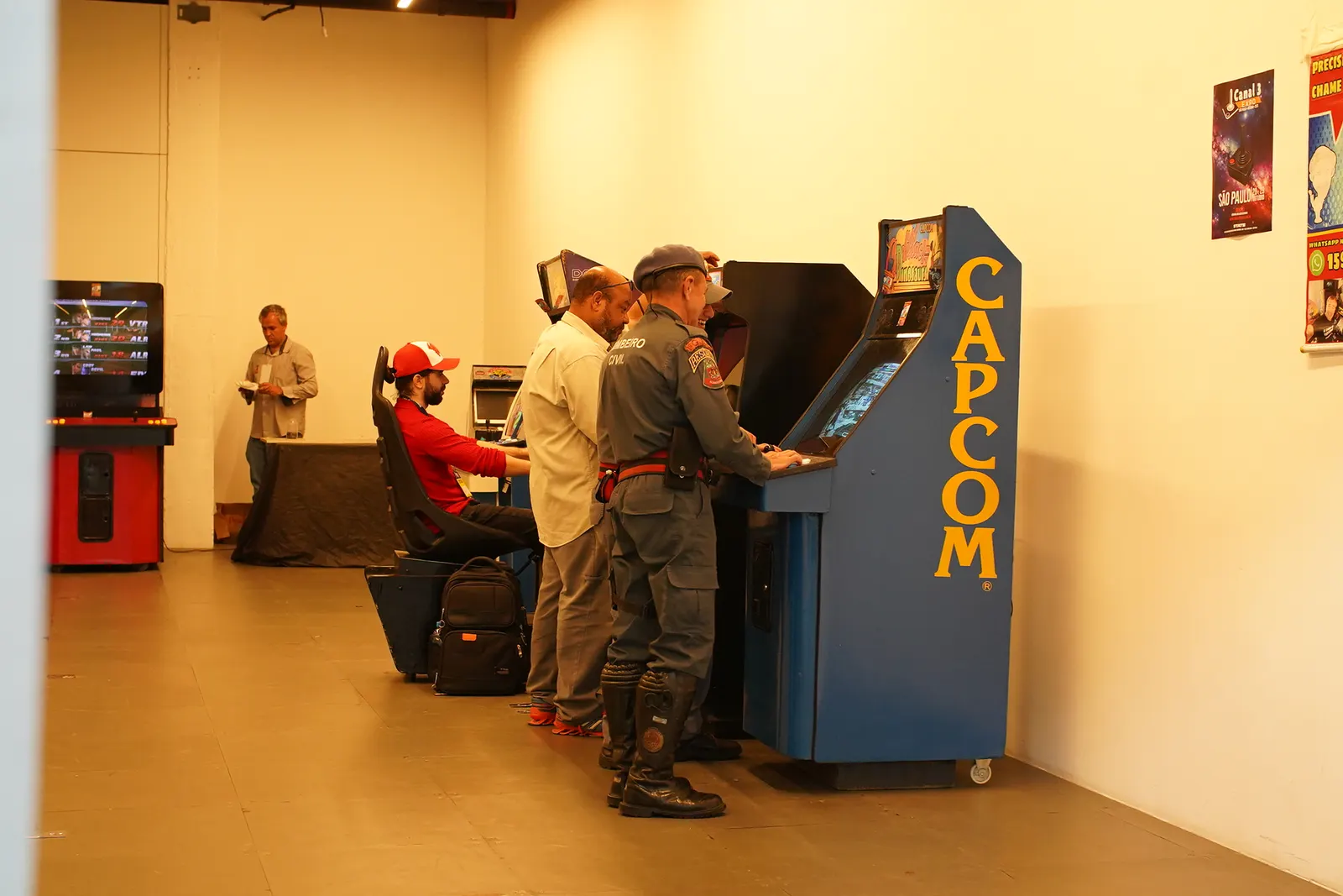 Arcades Capcom em free play, edição 2023